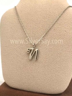 จี้ตัวอักษร ฑ.นางมณโฑ