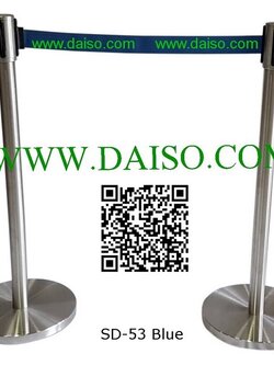 จำหน่ายเสากั้นทางเดินสแตนเลส เสาคิว เสากั้นบริเขต