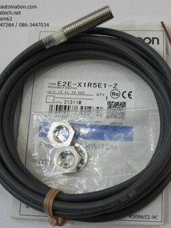 Proximity Sensor ยี่ห้อ Omron รุ่น E2E-X2F2 (New)