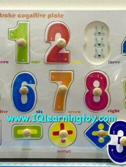 ภาพตัดต่อชุดจับคู่ตัวเลข 1-10 กับจำนวนนับ เรียนรู้โดยการวางแผ่นตัวเลขด้านบน ให้ตรงกับภาพจำนวนนับของสิ่งของต่างๆด้านล่าง ส่งฟรี