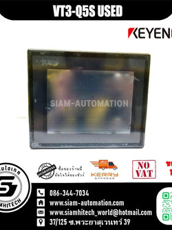 Touch screen Keyence รุ่น VT3-Q5S USED 24 VDC มือ2 สภาพ 90%