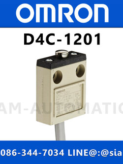 Limit Switch ยี่ห้อ OMRON รุ่น D4C-1201 (New)