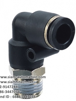 ข้อต่อลมงอ เกลียวนอก ยี่ห้อ CONEK รุ่น PL06-01 (NEW)