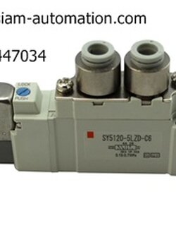 Solenoid Valve SMC SYJ5120-4LZ-M5