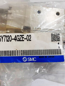 Solenoid Valve SMC SY7120-4GZE-02 (ของแท้)