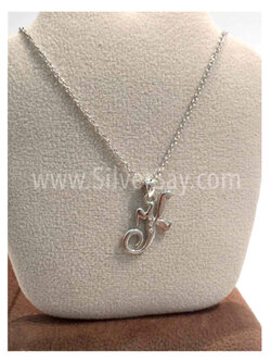 จี้อักษร K ฝังเพชรสวิส