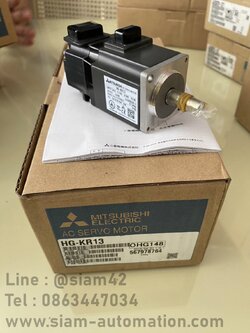 เซอร์โวมอเตอร์ Mitsubishi รุ่น HG-KR13 NEW
