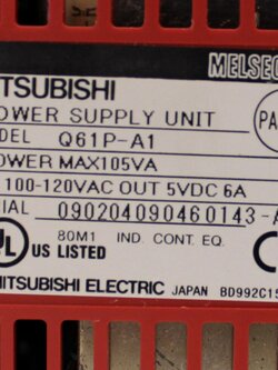 Q61 PLC Mitsubishi Power Supply