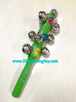 กำพรวนมือ (กระพรวนมือด้ามยาว) เป็นเครื่องดนตรีแบบเคาะจังหวะ ให้เสียงดนตรีสดใส ร่าเริง สนุกสนาน ส่งฟรี