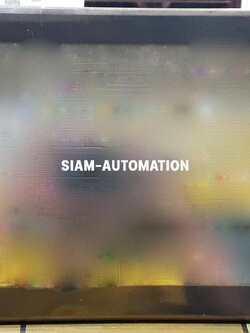 TOUCH SCREEN MITSUBISHI รุ่น A970GOT-TBA-B 100-240V. 10.5" จอสี ของแท้ สินค้ามือ2