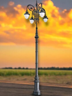 เสาอลูมิเนียมหล่อ สูง 800 ซม พรีออร์เดอร์ Pre-order