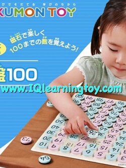 Kumon-กระดาน 100 ช่องจากญี่ปุ่น สร้างลูกให้เป็นอัจฉริยะทางคณิตศาสตร์ด้วยวิธีง่ายๆ อุปกรณ์ครบ แถมคู่มือ วิธีเล่นภาษาไทยให้ด้วย ส่งฟรีค่ะ
