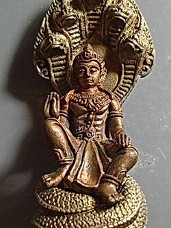 รูปหล่อลอยองค์ จตุคามรามเทพ***รุ่นเทิดพระเกียรติ***พร้อมถุงเดิม (ขายแล้ว)