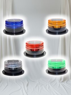 ไฟกระพริบหลังคารถแม่เหล็ก จำนวนบรรจุ 1 โคม / ลัง