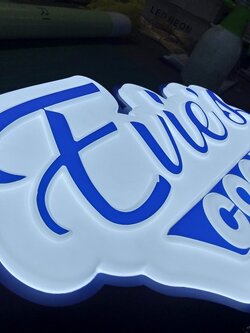 งานป้ายกล่องไฟ