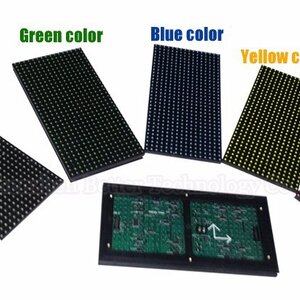 แผ่นโมดูลป้ายไฟวิ่ง outdoor กลางแจ้ง/ Indoor ในร่ม