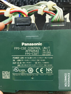 Panasonic FP0-C32T Control Unit สินค้ามือ2 สภาพ 90%