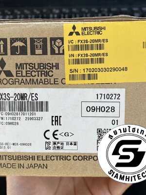 MITSUBISHI รุ่น FX3S-20MR/ES