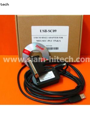สายลิ้งค์ PLC Mitsubishi รุ่น USB-SC09 หัวแบบ USB ใช้กับรุ่น FX Series และA serie (ใหม่)