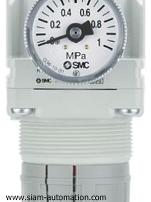 Regulator SMC รุ่น AR20-02G-A (0.05~0.7บาร์ ) (2หุนพร้อมเกจวัด) NEW