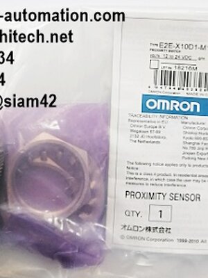 Proximity Omron รุ่น E2E-X10D1-M1G