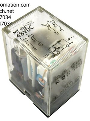 Relay Omron MY4N 24 V DC / 220 V AC -NEW-