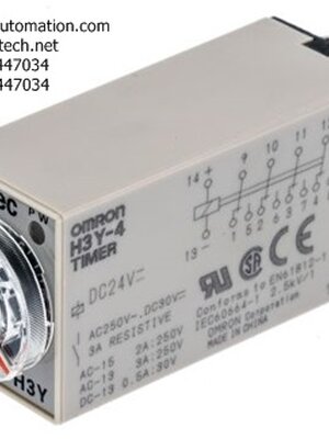 Timer OMRON รุ่น H3Y-4 (220VAC, 10s) NEW