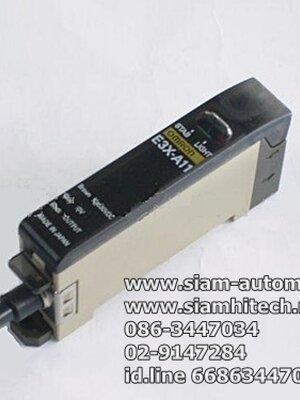 Photoelectric Sensor ยี่ห้อ Omron รุ่น E3X-NT21 (มือสอง)
