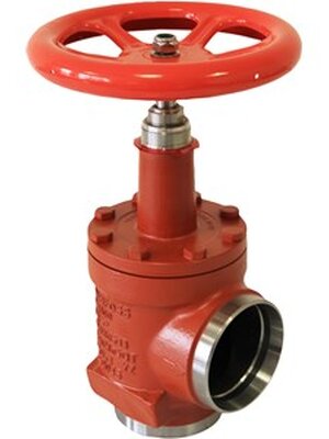 Danfoss Stop and shut-off Valves Angleway- 4"