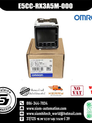 Temperature Controller OMRON Model : E5CC-RX3A5M-000