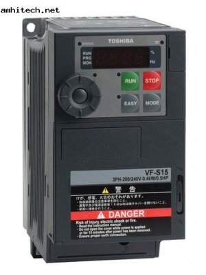 Invertor Toshiba VFS15-4037PL-W ไฟ 3 เฟส 380V. (5แรง) NEW