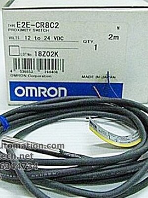 E2E-CR8C2 Omron Proximity Sensors