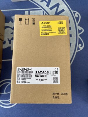 Mitsubishi Inverter รุ่น FR-E820-2.2K-1 AC200-240V