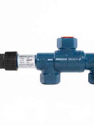 Hansen 3-way valve 3/4"