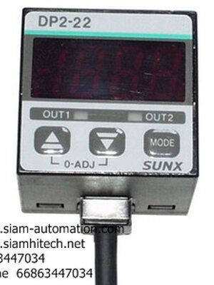 DP2-22 Digital Pressure Sensor Panasonic (SUNX)