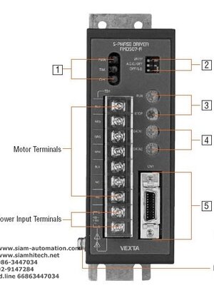Stepping Controller Vexta RKD514L-A