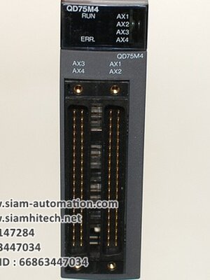 PLC ยี่ห้อ Mitsubishi รุ่น QD75M4 (New)