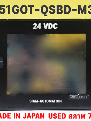 TOUCH SCREEN MITSUBISHI A951GOT-QSBD-M3-B USED สินค้ามือ 2 สภาพ 75%