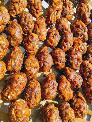 (พร้อมส่ง) มะขามเปียกปั้น ไร้เมล็ด ไร้มอด (มะขามกระดาน มะขามพื้นบ้าน) 200 กรัม