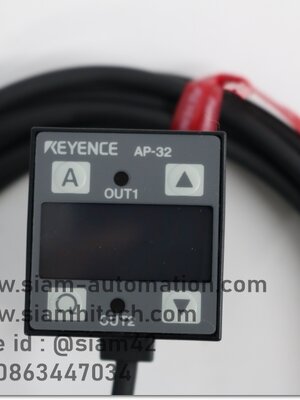 Keyence รุ่น AP-32 (ยูนิตหลัก, ชนิดแรงดันบวก, 100 kPa, NPN ) ( USED )