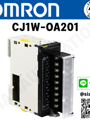 PLC OMRON รุ่น CJ1W-OA201 NEW