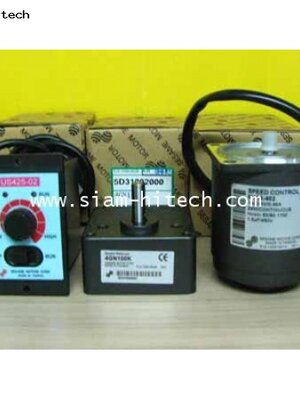SPEED CONTROL MOTOR รุ่น M425-402 220V 25W/GEAR HEAD 4GN100K/กล่องสปีดคอนโทรล (ของใหม่)