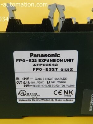PANASONIC PLC FP0-E32T