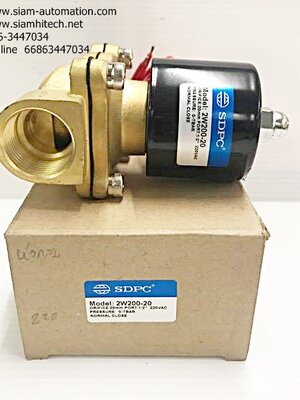 2w200-20 SDPC โซลินอยด์วาล์ว 24V/220V