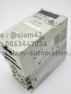 Mitsubishi Inverter รุ่น FR-E520-0.75K (มือสอง) AC200-240V 3เฟส