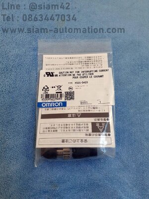 คอนเนคเตอร์กันน้ำแบบกลม OMRON รุ่น XS2G-D423 ขนาด M12