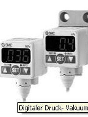 Pressure Switch for Vacuum ยี่ห้อ SMC รุ่น ZSE40-C6-22L-M (Used)