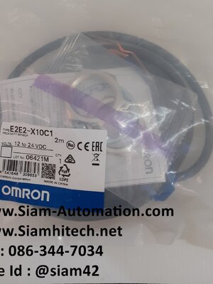 Proximity Sensor Omron รุ่น E2E2-X10C1