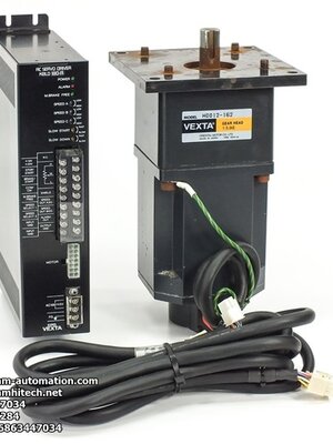 AC SERVO MOTOR VEXTA KBLM6180GD-CM + Driver KBLD180-C (New)
