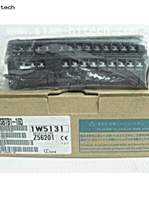 CC-LINK mitsubishi remote I/O MODULE AJ65SBTB1-16P (สินค้าใหม่)